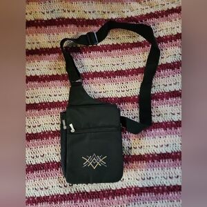 Stylish Black Crossbody Bag